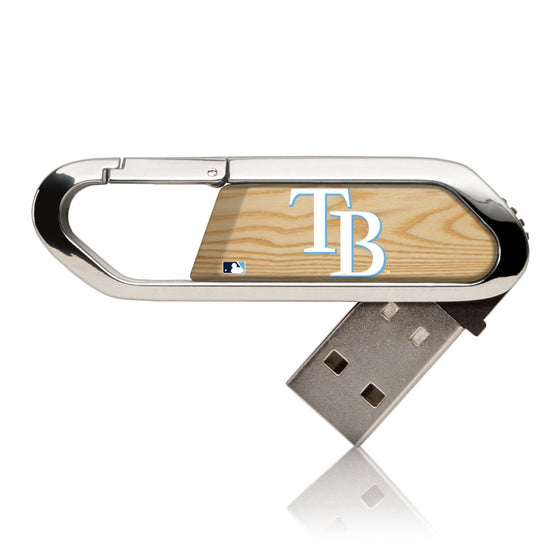 Tampa Bay Rays Wood Bat USB 32GB Clip Style Flash Drive-0