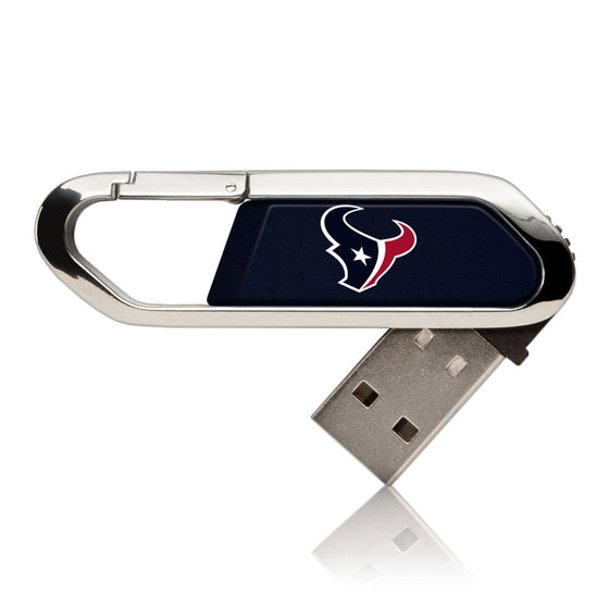 Houston Texans Solid USB 16GB Clip Style Flash Drive-0