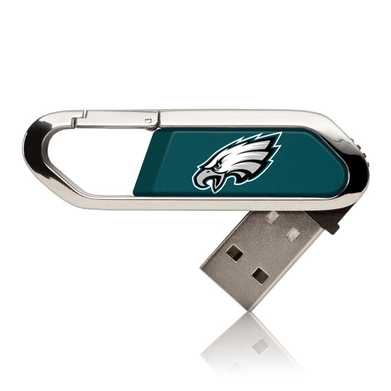 Philadelphia Eagles Solid USB 16GB Clip Style Flash Drive-0