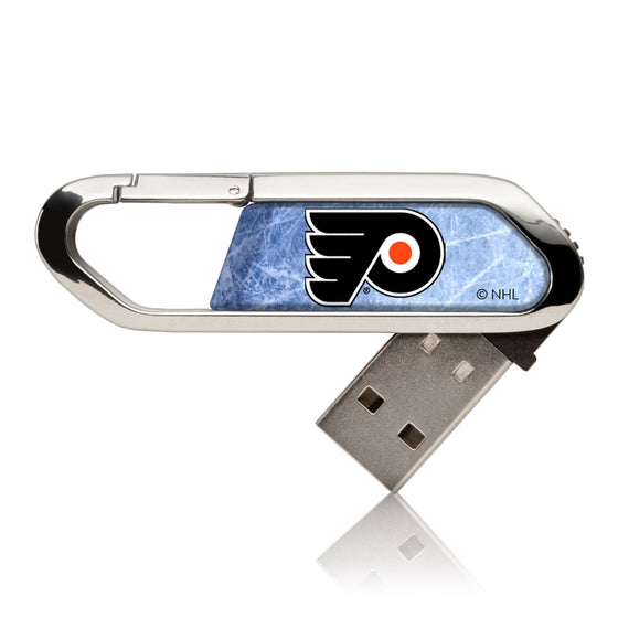 Philadelphia Flyers Ice Flood USB 32GB Clip Style Flash Drive-0