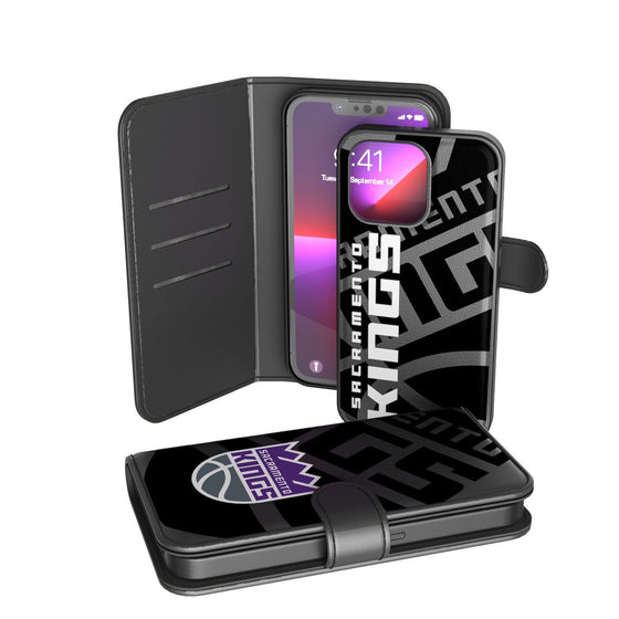 Sacramento Kings Tilt Wallet Case-0