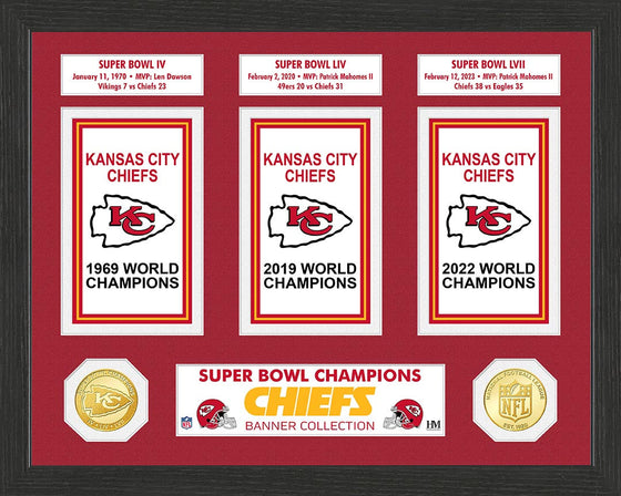 Kansas City Chiefs Banner Collection Photo Mint