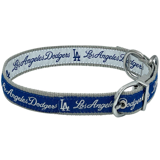 Los Angeles Dodgers Reversible Collar Pets First