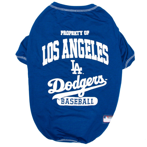 Los Angeles Dodgers Dog Tee Shirt Pets First