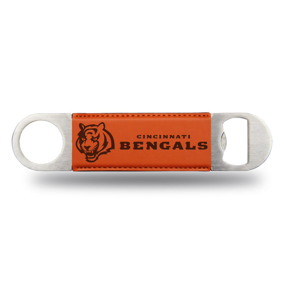 Cincinnati Bengals Bar Blade Bottle Opener Laser Engraved