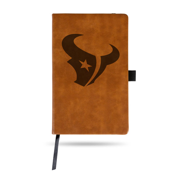 NFL Football Houston Texans Brown - Primary Jounral/Notepad 8.25" x 5.25"- Office Accessory