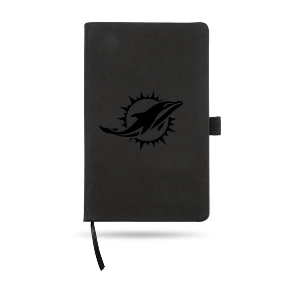 NFL Football Miami Dolphins Black - Primary Jounral/Notepad 8.25" x 5.25"- Office Accessory