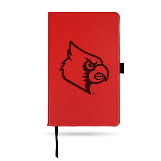 NCAA  Louisville Cardinals Red - Primary Jounral/Notepad 8.25" x 5.25"- Office Accessory