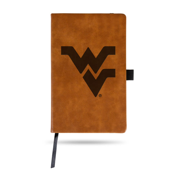 NCAA  West Virginia Mountaineers Brown - Primary Jounral/Notepad 8.25" x 5.25"- Office Accessory