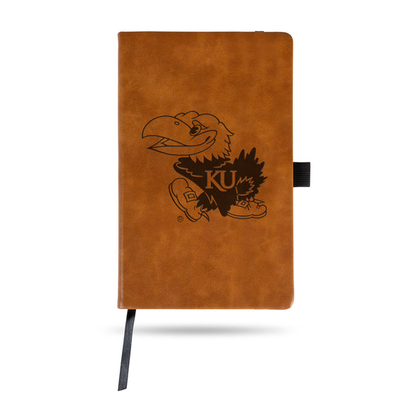 NCAA  Kansas Jayhawks Brown - Primary Jounral/Notepad 8.25" x 5.25"- Office Accessory
