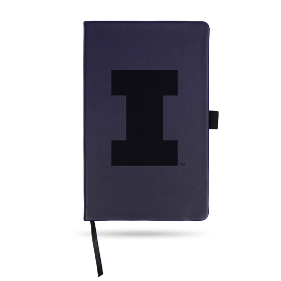 NCAA  Illinois Fighting Illini Navy - Primary Jounral/Notepad 8.25" x 5.25"- Office Accessory