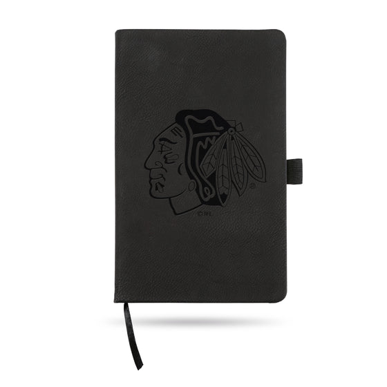 NHL Hockey Chicago Blackhawks Black - Primary Jounral/Notepad 8.25" x 5.25"- Office Accessory