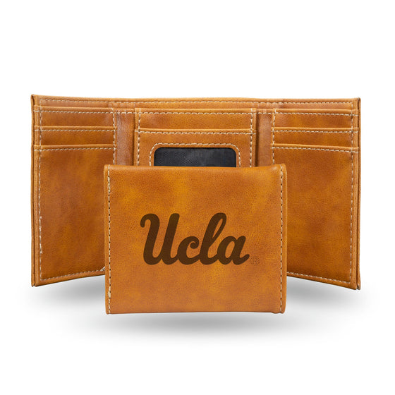 UCLA Bruins Wallet Trifold Laser Engraved - Special Order