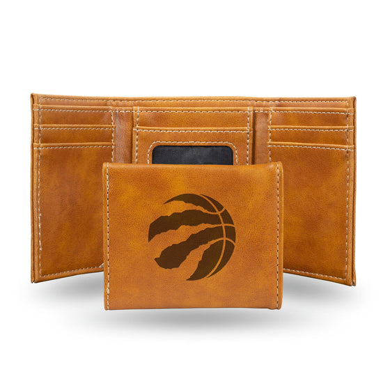 Toronto Raptors Wallet Trifold Laser Engraved - Special Order