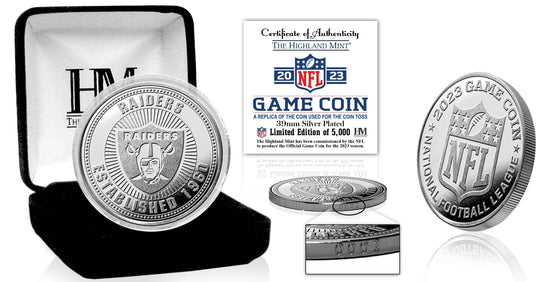 Las Vegas Raiders 2023 NFL Game Flip Coin