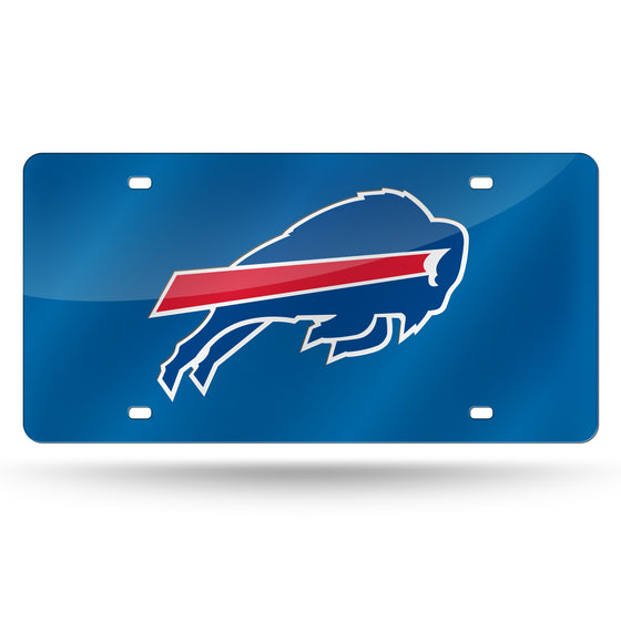 NFL Football Buffalo Bills  12" x 6" Laser Cut Tag For Car/Truck/SUV - Automobile Décor