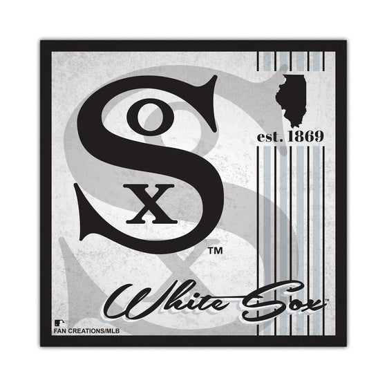 Chicago White Sox Sign Wood 10x10 Album Design - Special Order