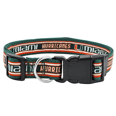 U Of Miami Satin Collar