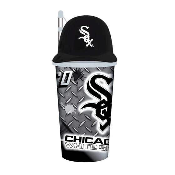 Chicago White Sox Helmet Cup 32oz Plastic with Straw