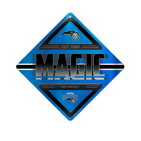 NBA Basketball Orlando Magic  Metal Sign 16.5" x 16.5" Home Décor - Bedroom - Office - Man Cave