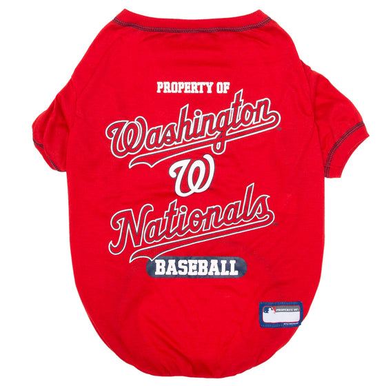 Washington Nationals Dog Tee Pets First