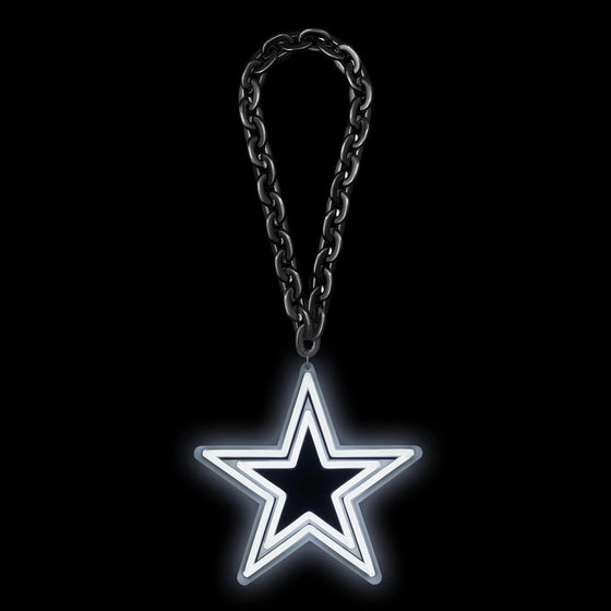 Dallas Cowboys Neon Light Up Big Logo Chain