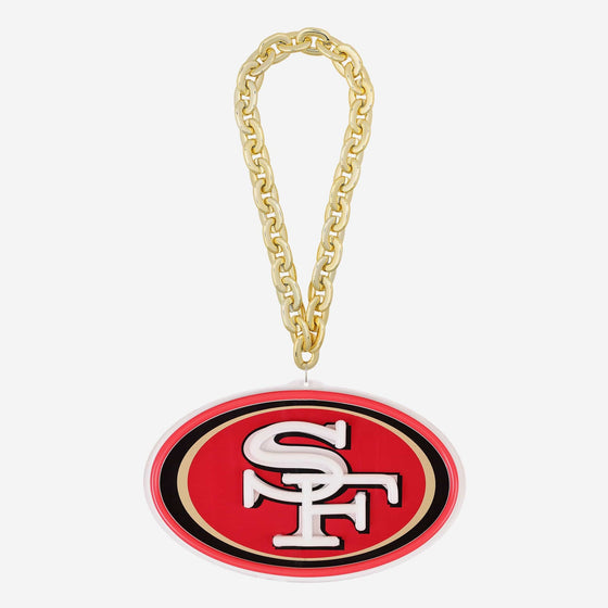 San Francisco 49ers Neon Light Up Big Logo Chain