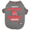 Nebraska Cornhuskers Dog Tee Shirt - Gray Pets First