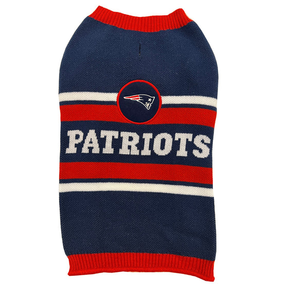 NEW ENGLAND PATRIOTS PET SWEATER