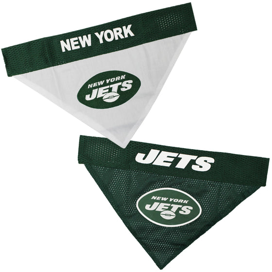 New York Jets Reversible Bandana Pets First