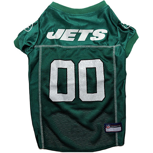 New York Jets Pet Striped Jersey