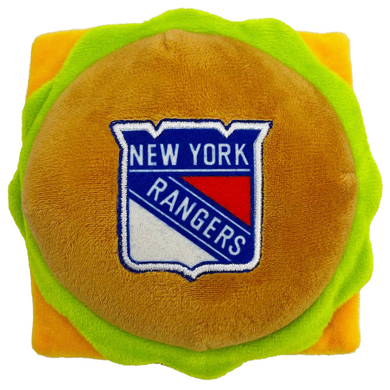 New York Rangers Hamburger Toy Pets First