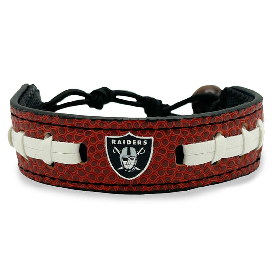 Las Vegas Raiders Human Pebble Grain Bracelet