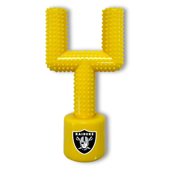 LAS VEGAS RAIDERS HARD NYLON GOAL POST CHEW TOY