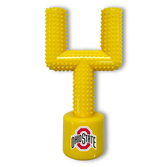 OHIO STATE HARD NYLON GOAL POST CHEW TOY