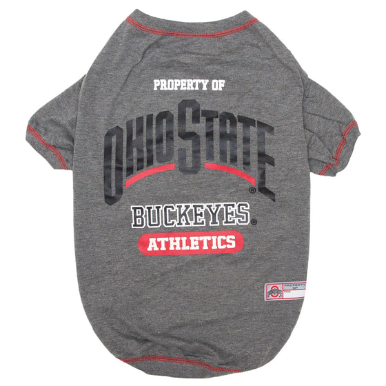 Ohio State Buckeyes Dog Tee Shirt Pets First