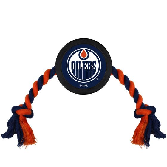 NHL Edmonton Oilers Hockey Puck Toy Pets First