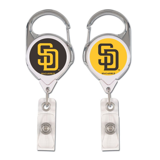 San Diego Padres Badge Holder Premium Retractable - Special Order