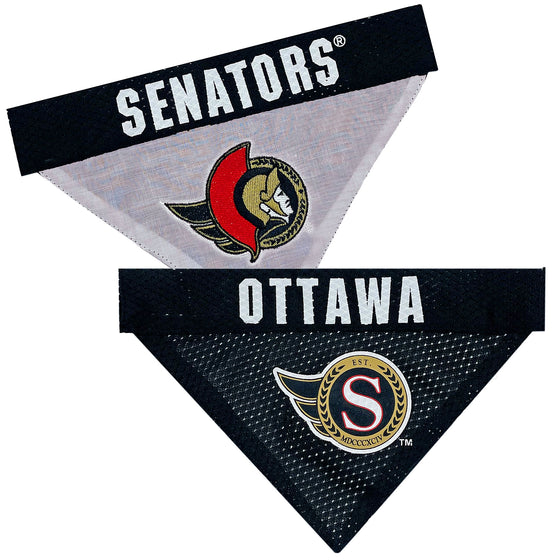 Ottawa Senators Reversible Bandana Pets First