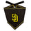 SAN DIEGO PADRES TIE AROUND BANDANA