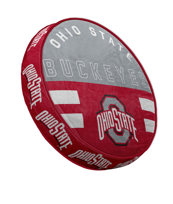 Ohio State Buckeyes 15" Plushie Circle Pillow