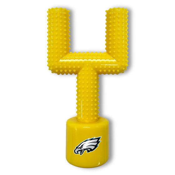 PHILADELPHIA EAGLES HARD NYLON GOAL POST CHEW TOY