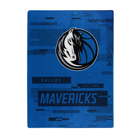 Dallas Mavericks Blanket 60x80 Raschel Digitize Design Special Order