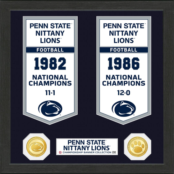 Penn State University Bronze Coin Banner Collection Photo Mint