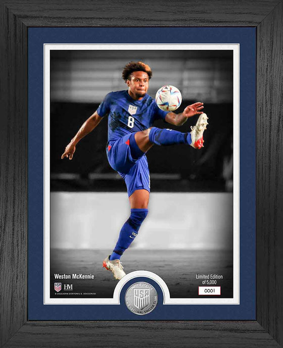 Weston McKennie Silver Coin Photo Mint