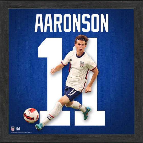 Brenden Aaronson Impact Jersey Frame