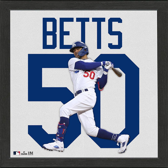 Mookie Betts Los Angeles Dodgers IMPACT Jersey Frame