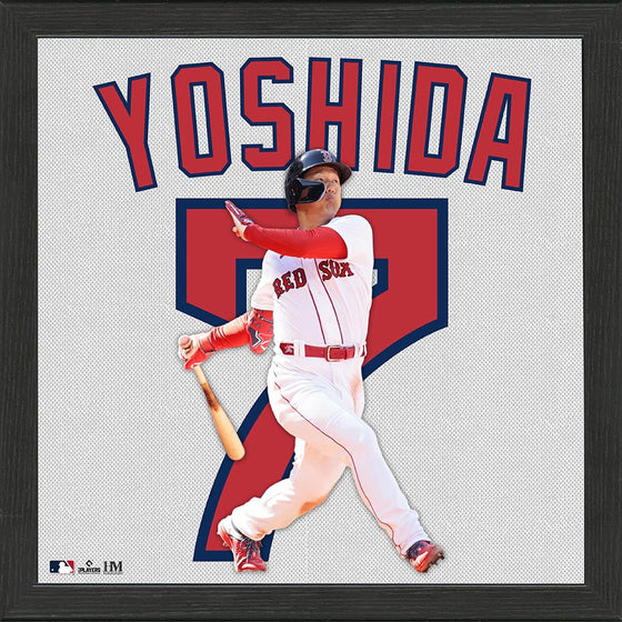 Masataka Yoshida Boston Red Sox IMPACT Jersey Frame