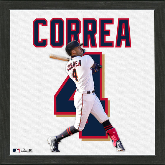 Carlos Correa Minnesota Twins IMPACT Jersey Frame