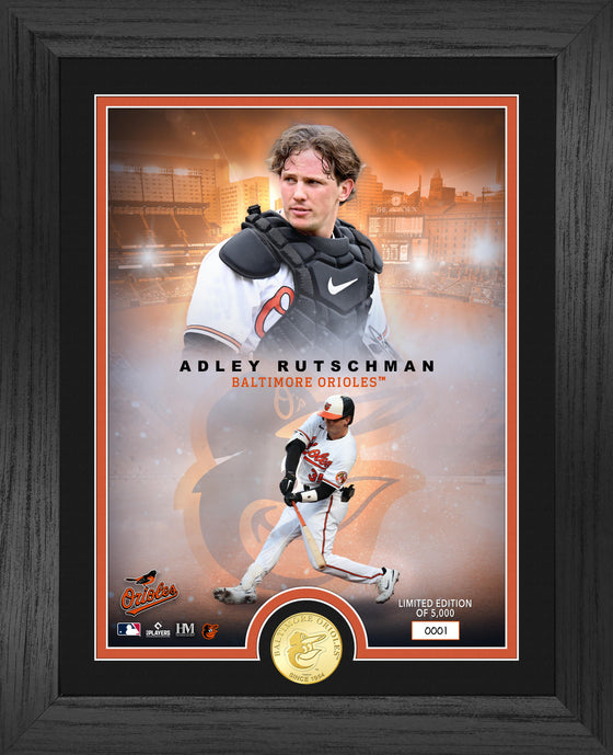 Adley Rutschman Orioles Legends Bronze Coin Photo Mint